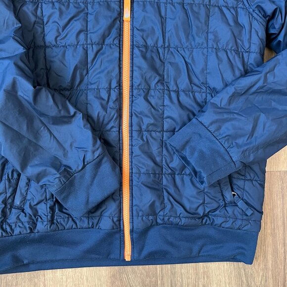The North Face Quilted Puffer Reversible Hooded Jacket Sz L (14/16) - Picture 4 of 15